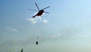 Forest Fire Continues to be Suppressed in Zhambyl Region