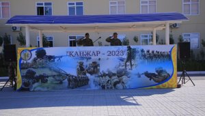 Kazakhstan and Uzbekistan Military Personnel Conduct Second Stage of "Kanzhar-2023" Exercise