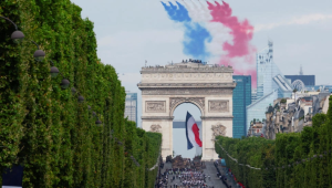 Military Parade Takes Place in Paris