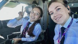 Sky, Aircraft, Women: Flight with Female Crew Launched in Kazakhstan