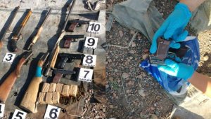 A Large Cache of Ammunition and Weapons has been Discovered in the Jambyl Region