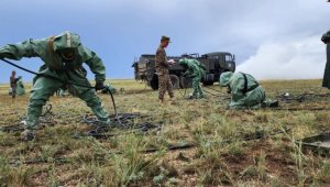 Kazakhstan MoD Units Participate in Interagency Training for CBRN Defense Specialists