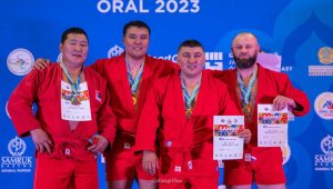 Head of Defense Sports Committee of Kazakhstan Becomes World Sambo Champion