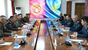 Ministers of Defense of Kazakhstan and Kyrgyzstan Discuss Regional Security Issues