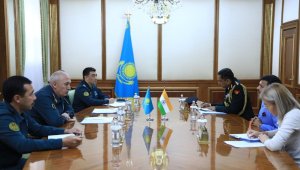 Defence Minister of Kazakhstan Meets with the Ambassador of India to Kazakhstan