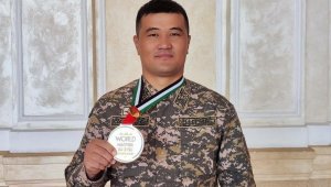 Kazakhstan Soldier Claims World Championship Title in Jiu-Jitsu